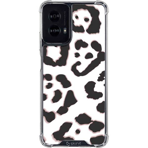 B&W Leopard Moto G Power 5G (2024) Clear Case