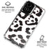 B&W Leopard Moto G Power 5G (2024) Clear Case