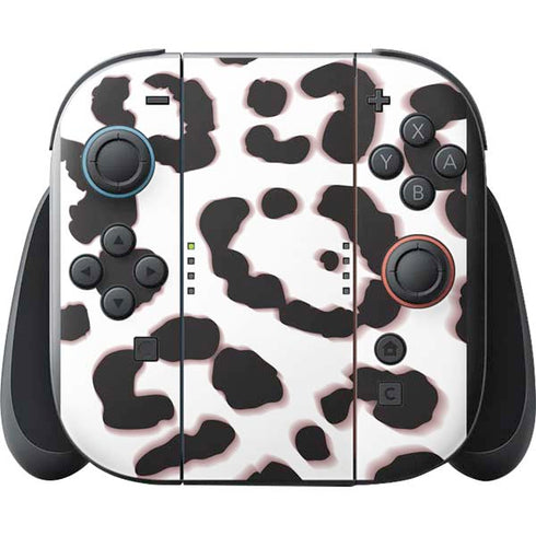 B&W Leopard Nintendo Switch 2 (2025) with Joy-Con Skin