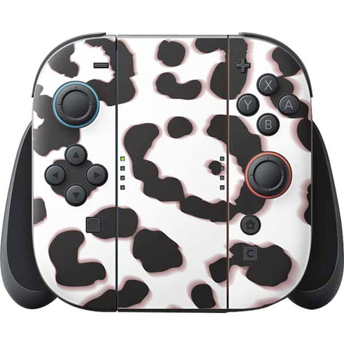 B&W Leopard Nintendo Switch 2 (2025) Joy-Con Controller Skin