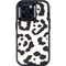 B&W Leopard Otterbox Defender iPhone Skin
