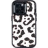 B&W Leopard Otterbox Defender iPhone Skin