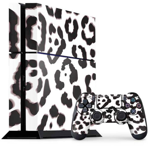 B&W Leopard PlayStation PS4 Skins
