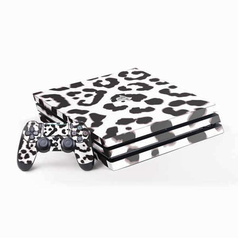 B&W Leopard PlayStation PS4 Skins