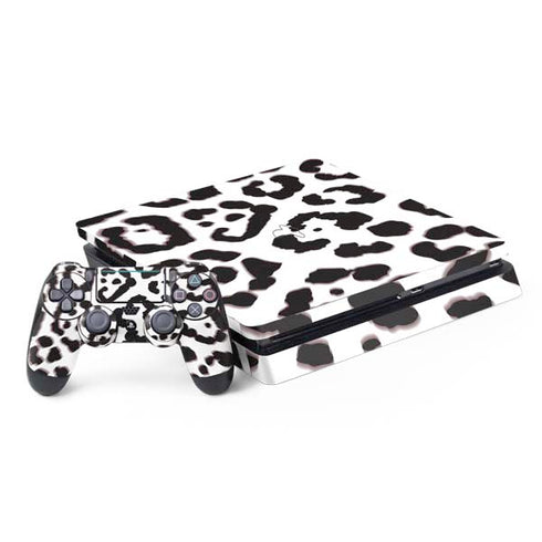 B&W Leopard PlayStation PS4 Skins