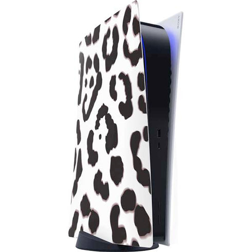 B&W Leopard PlayStation PS5 Skins