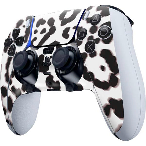 B&W Leopard PS5 DualSense Edge Pro Controller Skin