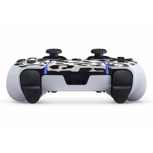 B&W Leopard PS5 DualSense Edge Pro Controller Skin