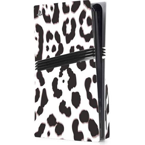 B&W Leopard PS5 Pro Disk Console Skin