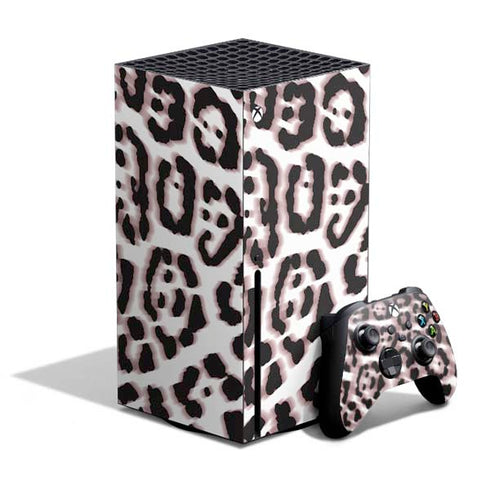 B&W Leopard Xbox Series X Skins