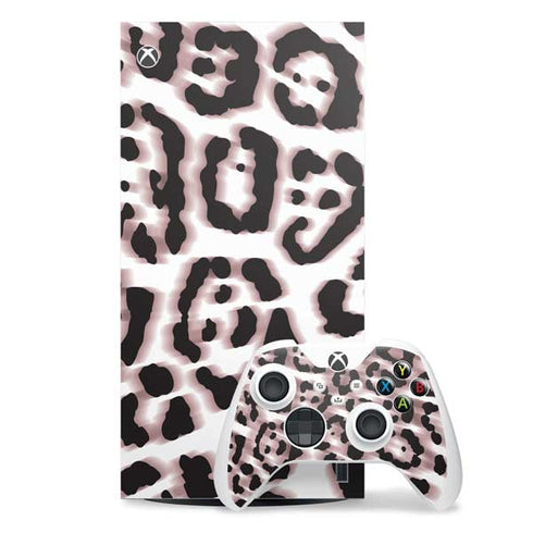 B&W Leopard Xbox Series X Skins