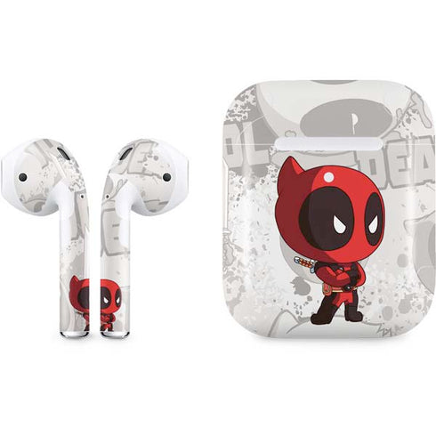 Marvel Deadpool Babypool Apple AirPods 2 Skin