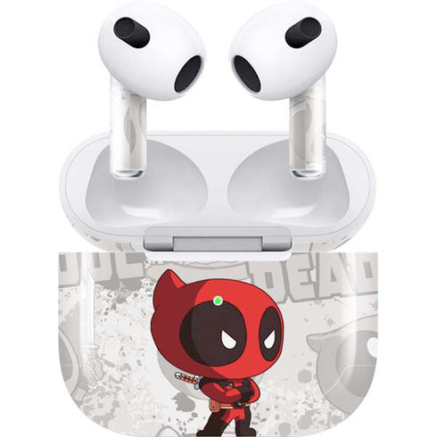 Marvel Deadpool Babypool Apple AirPods (3rd Gen 2021) Skin