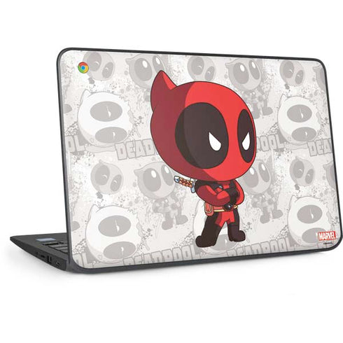 Marvel Deadpool Babypool HP Chromebook Skin