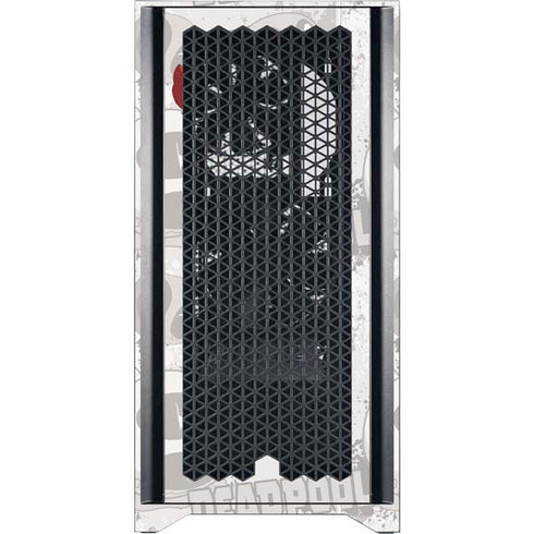 Marvel Deadpool Babypool Corsair 4000D Tempered Glass Mid-Tower ATX Case Skin