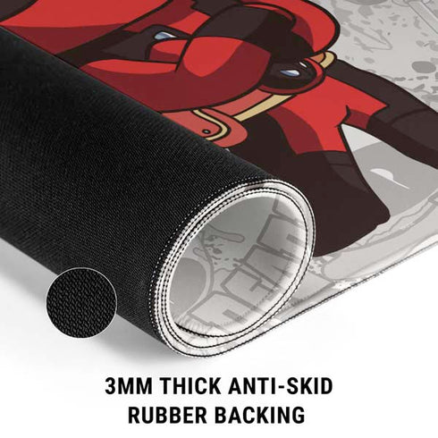 Marvel Deadpool Babypool Gaming Mouse Pad
