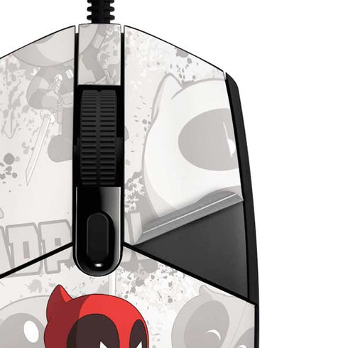 Marvel Deadpool Babypool G203 Prodigy RGB Wired Gaming Mouse Skin