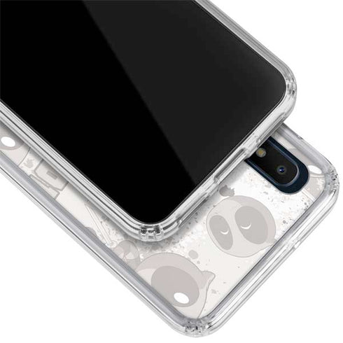 Marvel Deadpool Babypool Galaxy A10e Clear Case