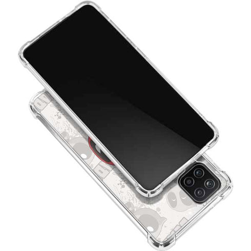 Marvel Deadpool Babypool Galaxy A12 Clear Case