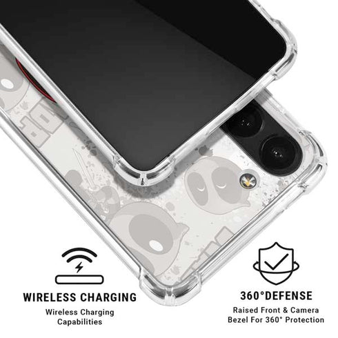 Marvel Deadpool Babypool Galaxy A13 5G Clear Case