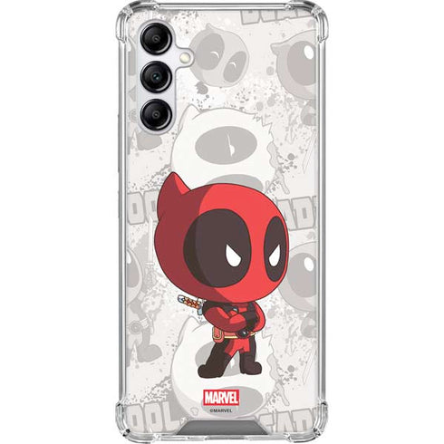 Marvel Deadpool Babypool Galaxy A14 5G Clear Case