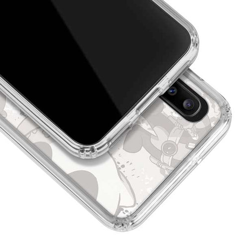 Marvel Deadpool Babypool Galaxy A20 Clear Case