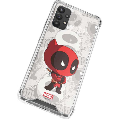 Marvel Deadpool Babypool Galaxy A32 5G Clear Case