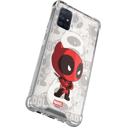 Marvel Deadpool Babypool Galaxy A51 5G Clear Case