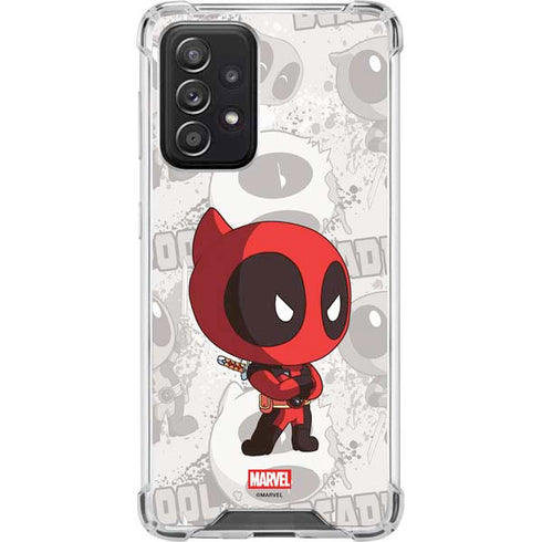 Marvel Deadpool Babypool Galaxy A52 5G Clear Case