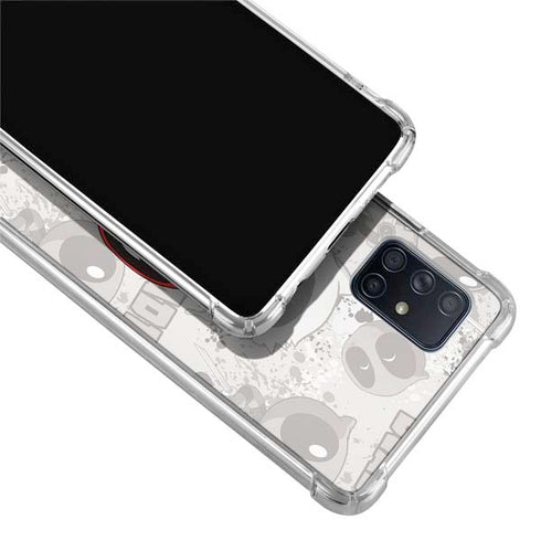 Marvel Deadpool Babypool Galaxy A71 5G Clear Case