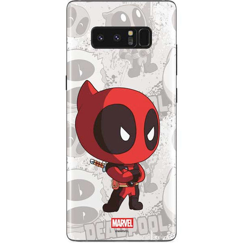 Marvel Deadpool Babypool Galaxy Note 8 Skin