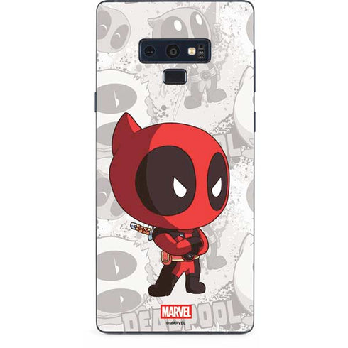 Marvel Deadpool Babypool Galaxy Note 9 Skin