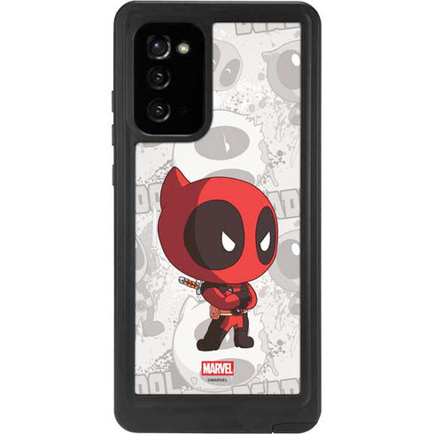 Marvel Deadpool Babypool Galaxy Note20 5G Waterproof Case