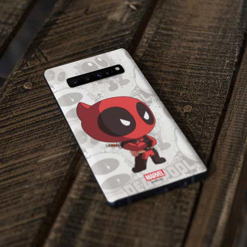 Marvel Deadpool Babypool Galaxy S10 Plus Skin