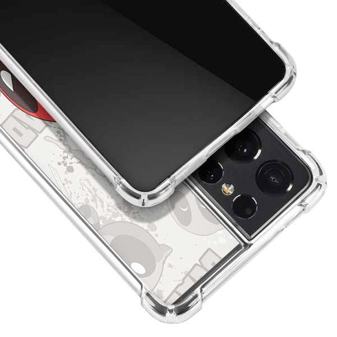 Marvel Deadpool Babypool Galaxy S21 Ultra 5G Clear Case