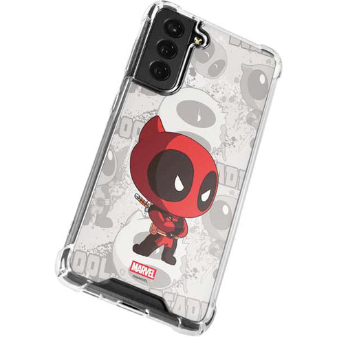 Marvel Deadpool Babypool Galaxy S22 Plus Clear Case