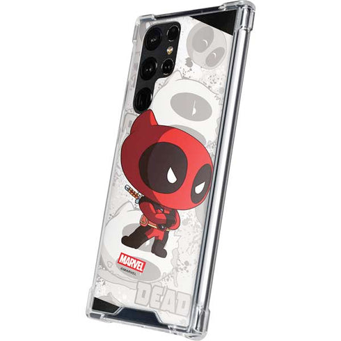 Marvel Deadpool Babypool Galaxy S22 Ultra Clear Case