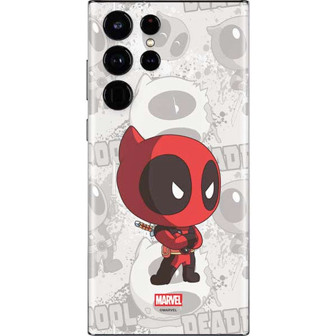 Marvel Deadpool Babypool Galaxy S22 Ultra Skin