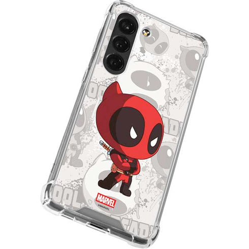 Marvel Deadpool Babypool Galaxy S23 Clear Case