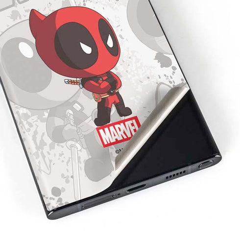 Marvel Deadpool Babypool Galaxy S23 Ultra Skin