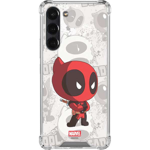 Marvel Deadpool Babypool Galaxy S24 FE Clear Case