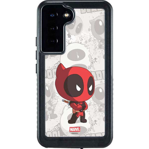 Marvel Deadpool Babypool Galaxy S24 Plus Waterproof Case