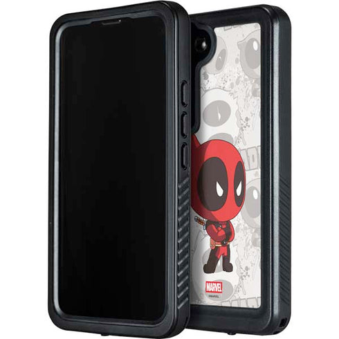 Marvel Deadpool Babypool Galaxy S24 Plus Waterproof Case