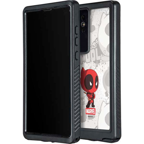 Marvel Deadpool Babypool Galaxy S24 Ultra Waterproof Case