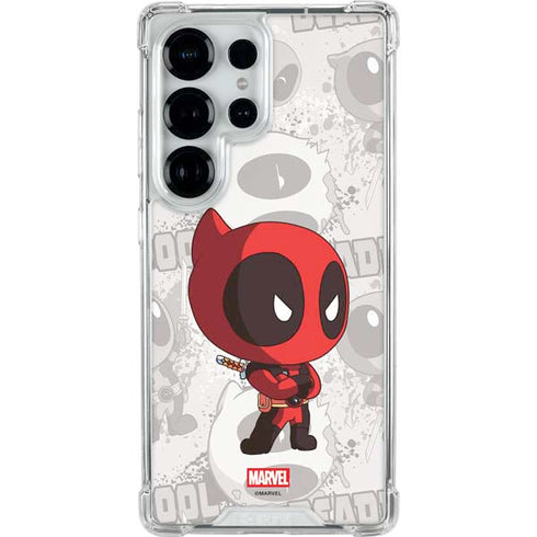 Marvel Deadpool Babypool Galaxy S26 Ultra Clear Case