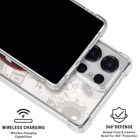Marvel Deadpool Babypool Galaxy S26 Ultra Clear Case
