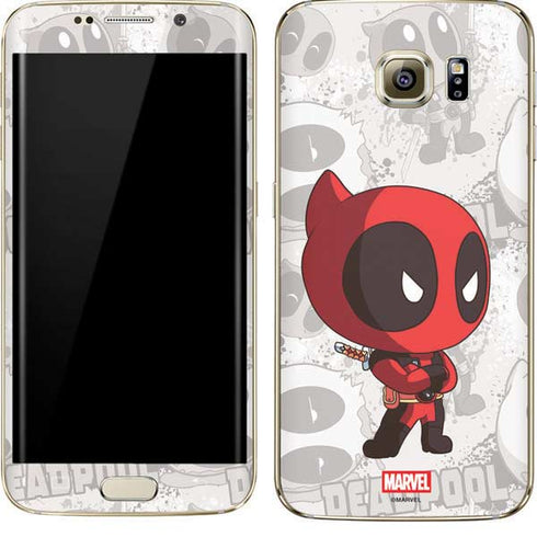 Marvel Deadpool Babypool Galaxy S7 Edge Skin