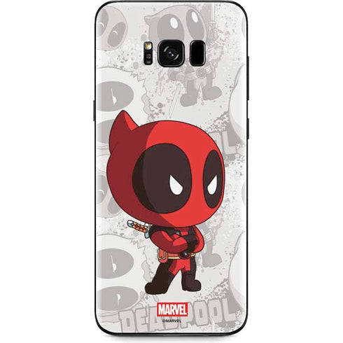 Marvel Deadpool Babypool Galaxy S8 Skin