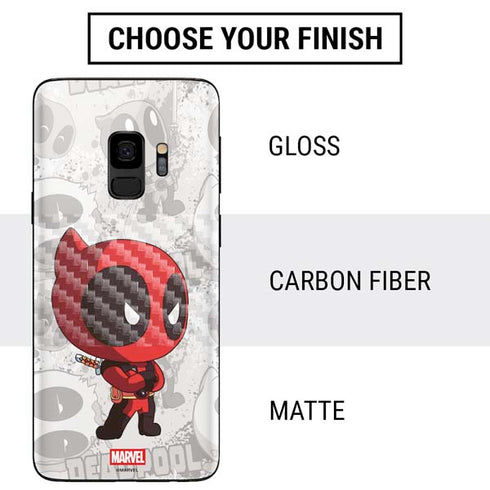 Marvel Deadpool Babypool Galaxy S9 Skin