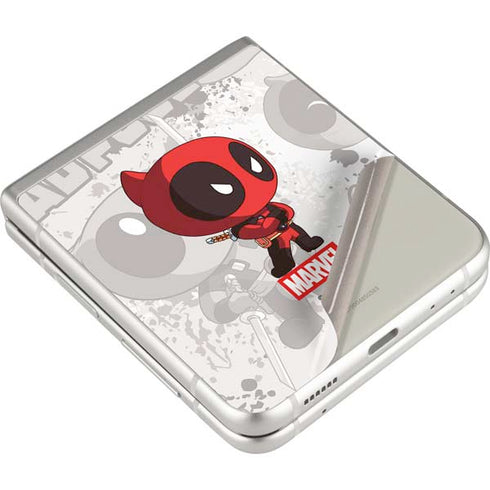 Marvel Deadpool Babypool Galaxy Z Flip3 5G Skin